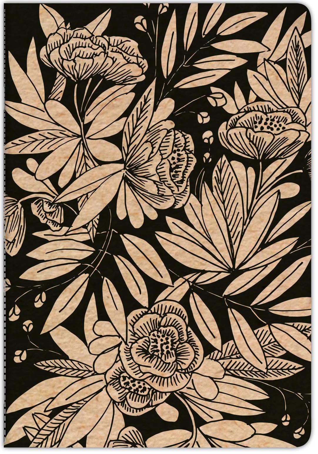 The white cherry, Cahier sewn wire A4 21x29.7 cm, 96 pages, lineed and margin, ass. (in bundle 10)