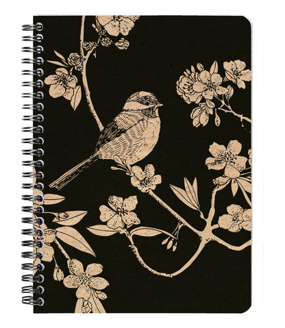 Der weiße Kirschbaum, kompletter Binder A5 14,8x21 cm, 148 Seiten, gefüttert, Arsch. (4er-Pack)