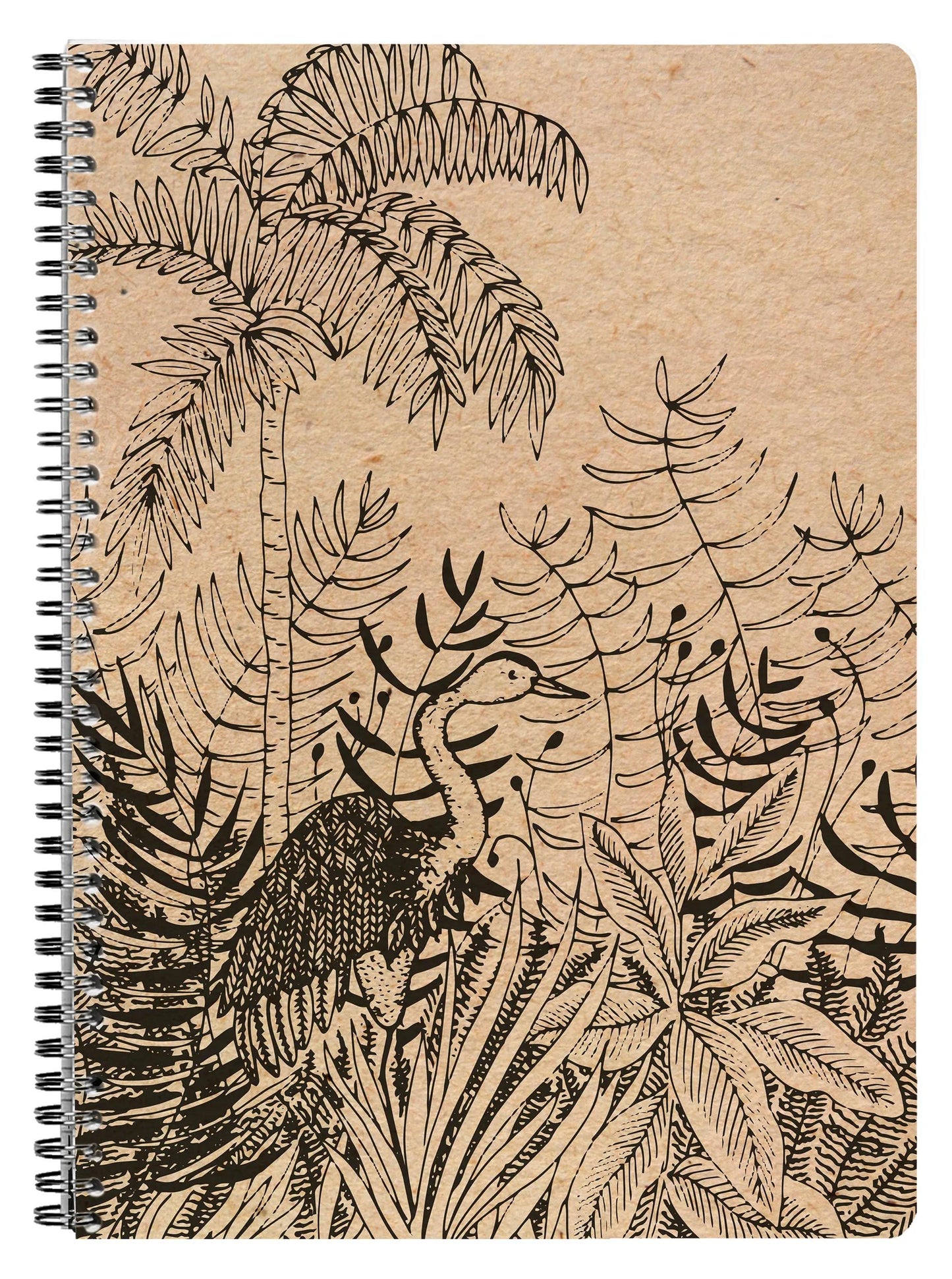 Le cerisier blanc, Cahier reliure intégrale A4 21x29,7 cm, 148 pages, ligné et marge, ass. (Lot x4)