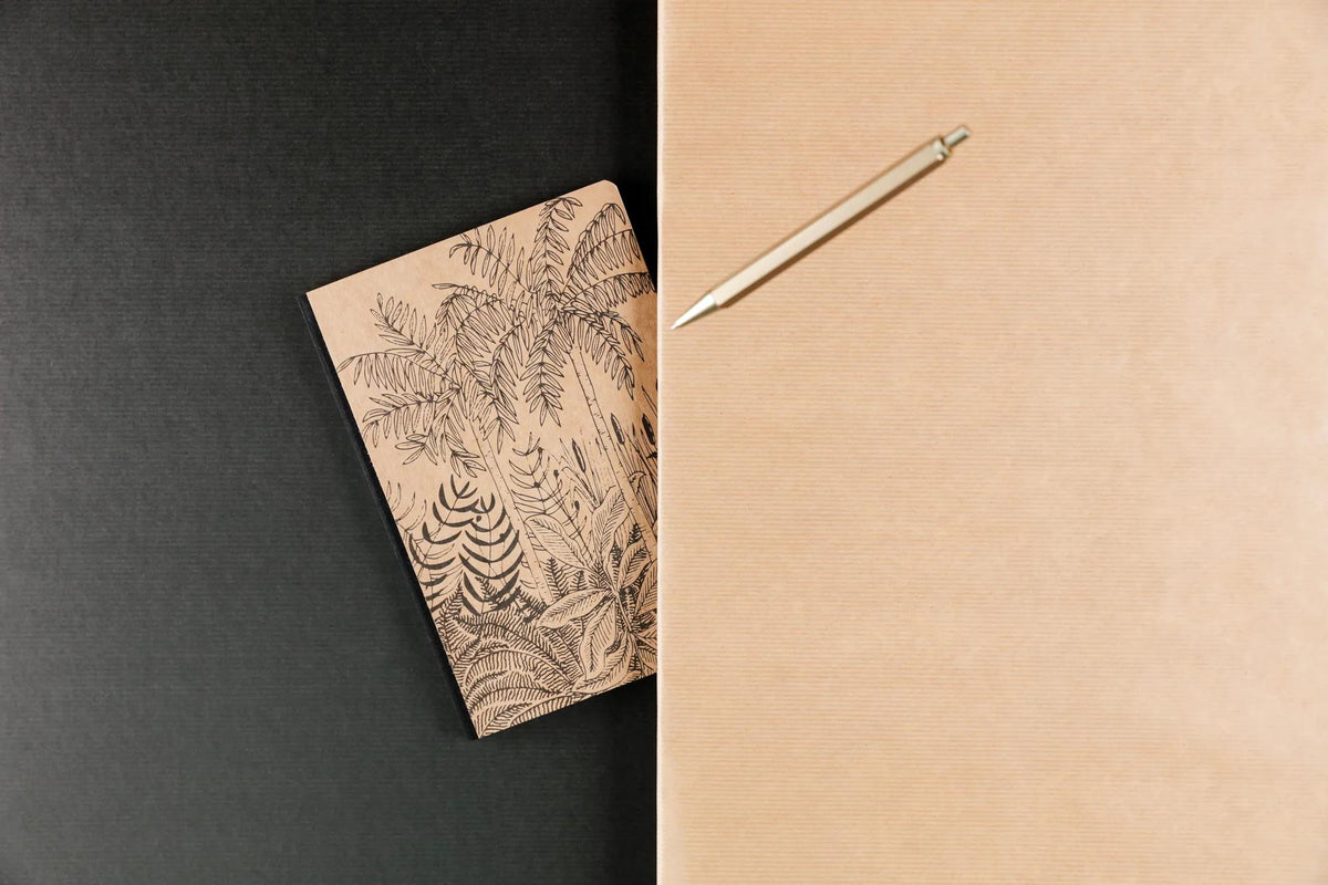 Der weiße Kirschbaum, Booklet flexible Prospekt A5 14,8x21 cm, 160 Seiten, gefüttert, zurückgezogen, Arsch. (4er-Pack)
