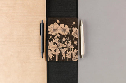 Der weiße Kirschbaum, Booklet flexible Prospekt A6 10,5x14,8 cm, 144 Seiten, gefüttert, zurückgezogen, Arsch. (4er-Pack)
