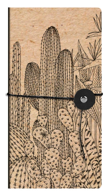 Der weiße Kirschbaum, Tagebuch schlank 9x18 cm, 80 Seiten, glatt, Arsch. (4er-Pack)