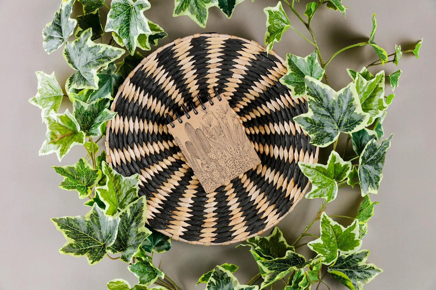Die weiße Kirsche, Block integraler Binderkopf 9x11 cm, 160 Blätter, glatt, Arsch. (Paket x6)
