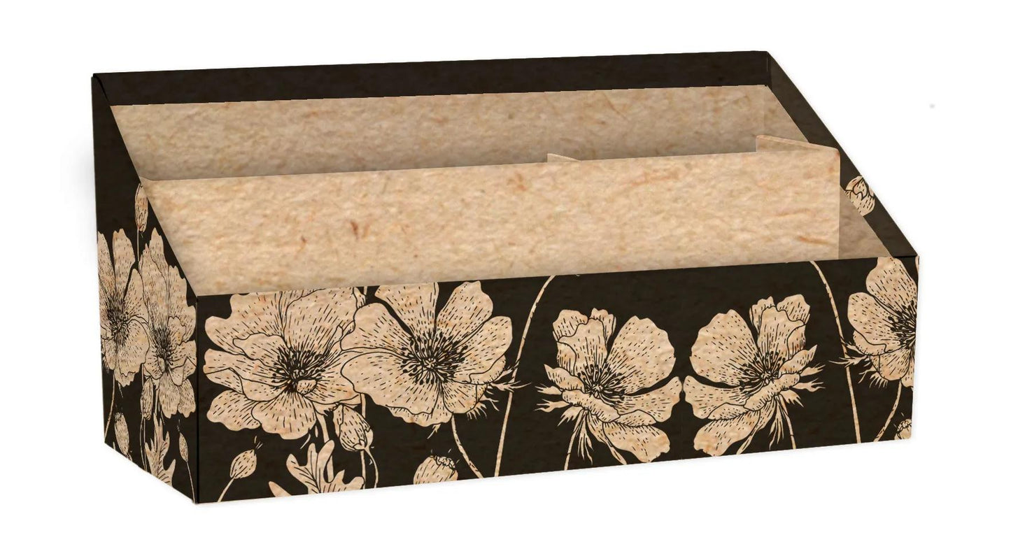 White cherry, Letter holder 25x10x14 cm (Pack x4)