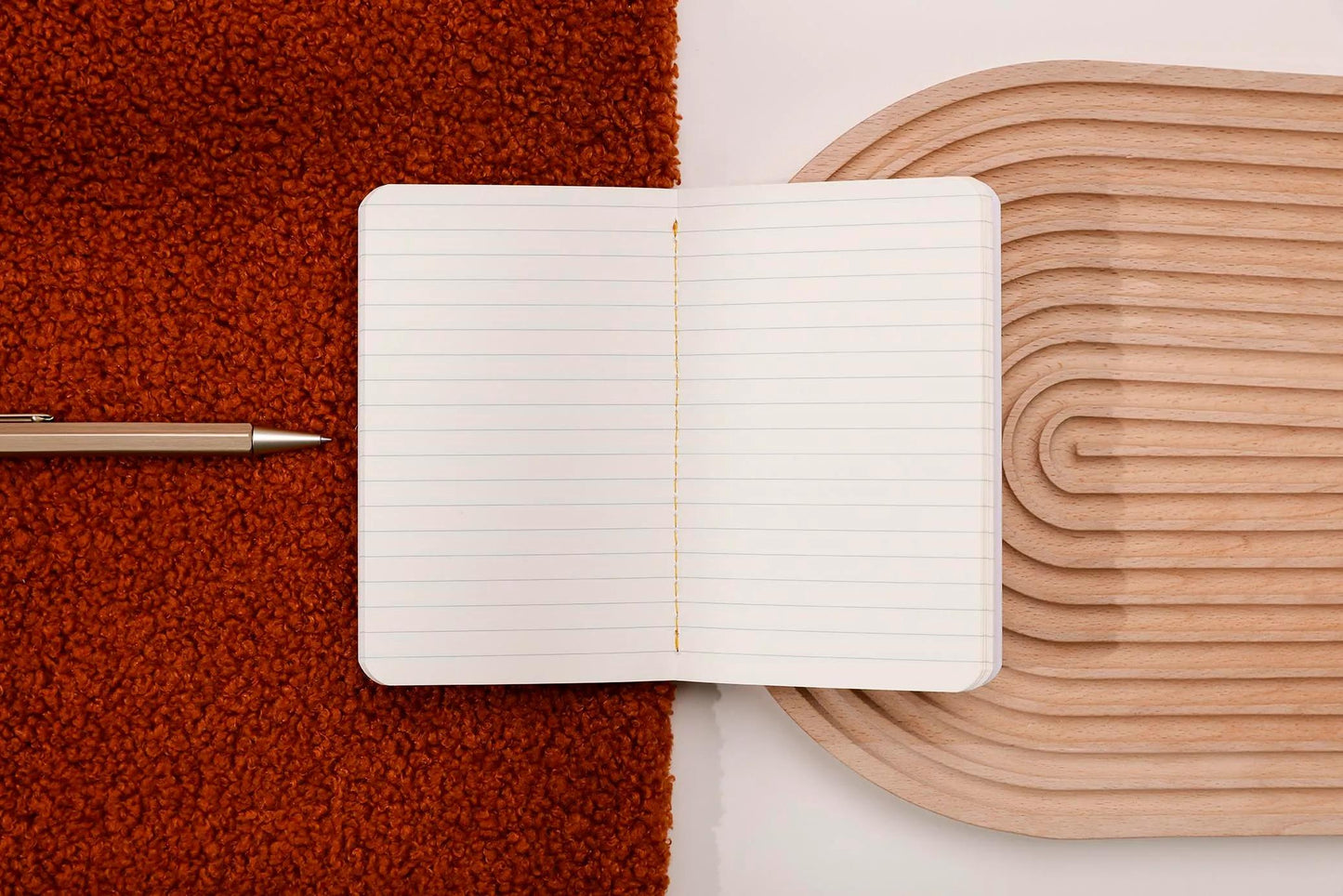 Terracotta, Carnet cousu fil 9x14 cm, 64 pages, ligné, ass. (Lot x8)