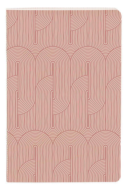 Terracotta, Sewn Book 11x17 cm, 64 Seiten, gefüttert, Arsch. (8er-Pack)