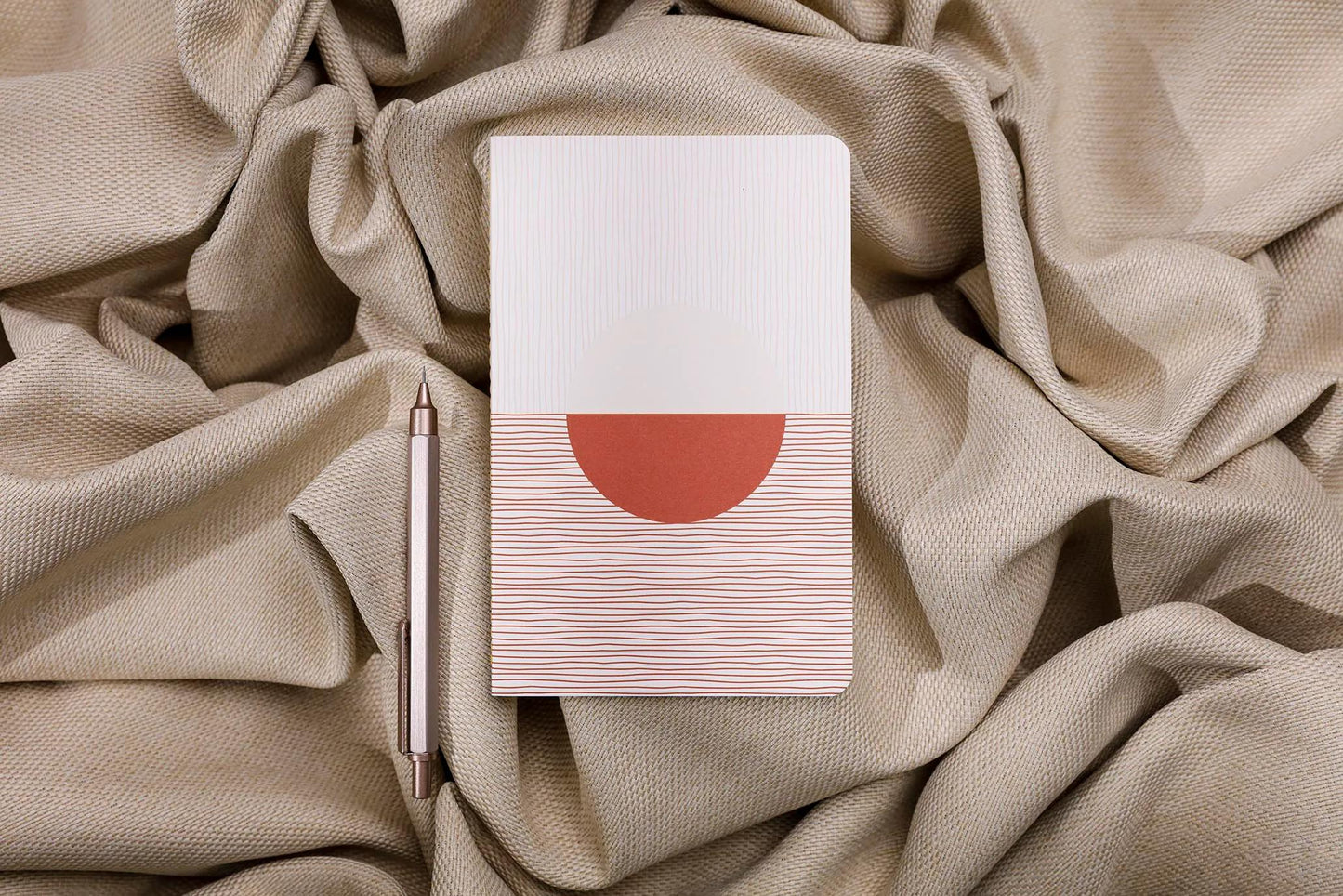 Terracotta, Sewn Book 11x17 cm, 64 pagine, foderato, culo. (Pacchetto x8)