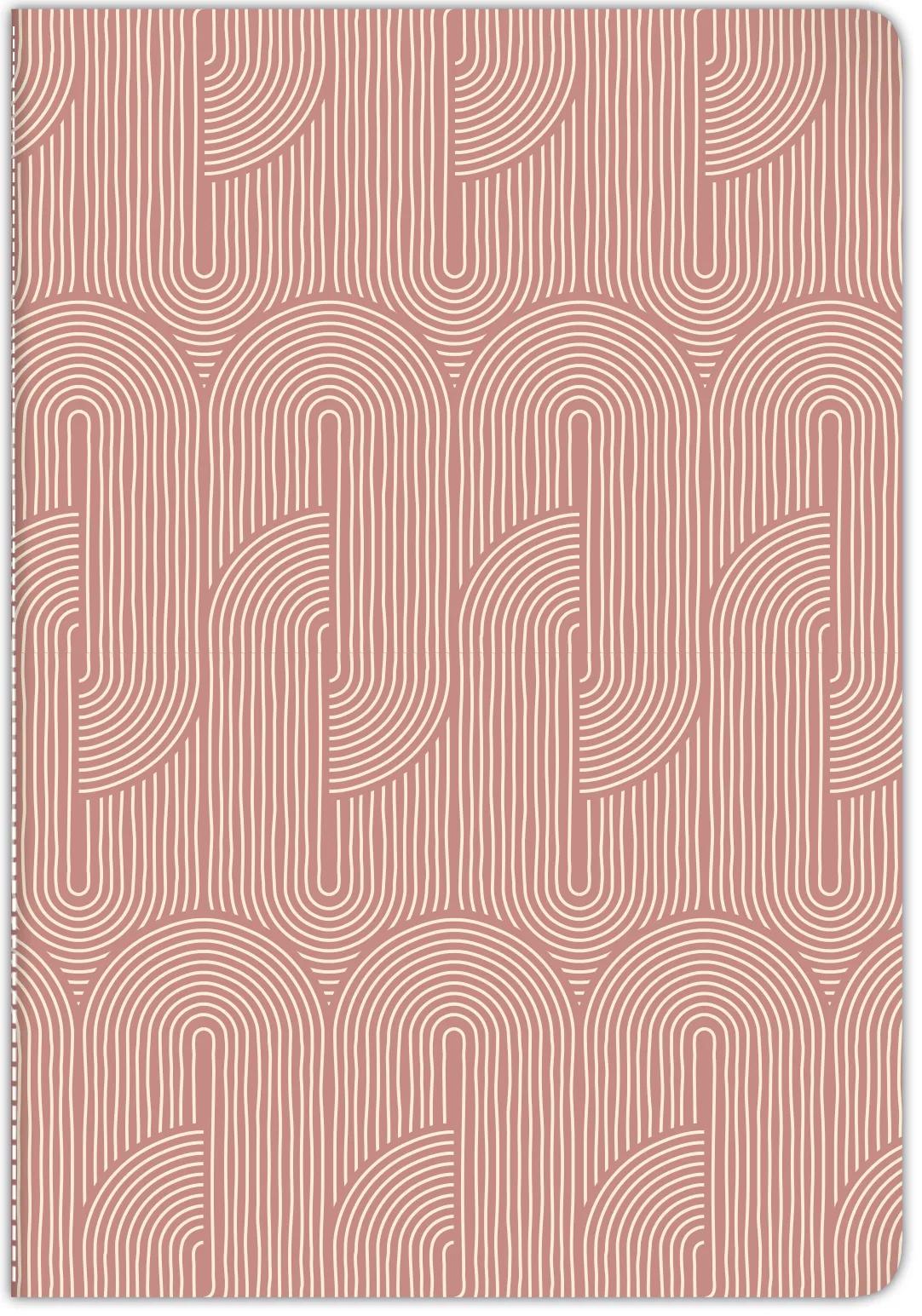 Terracotta, Cahier sewn wire A4 21x29.7 cm, 96 pages, line and margin, ass. (in bundle 10)