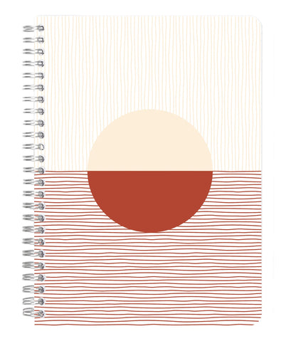 Terracotta, A5 complete binder 14,8x21 cm, 148 pages, lined, ass.