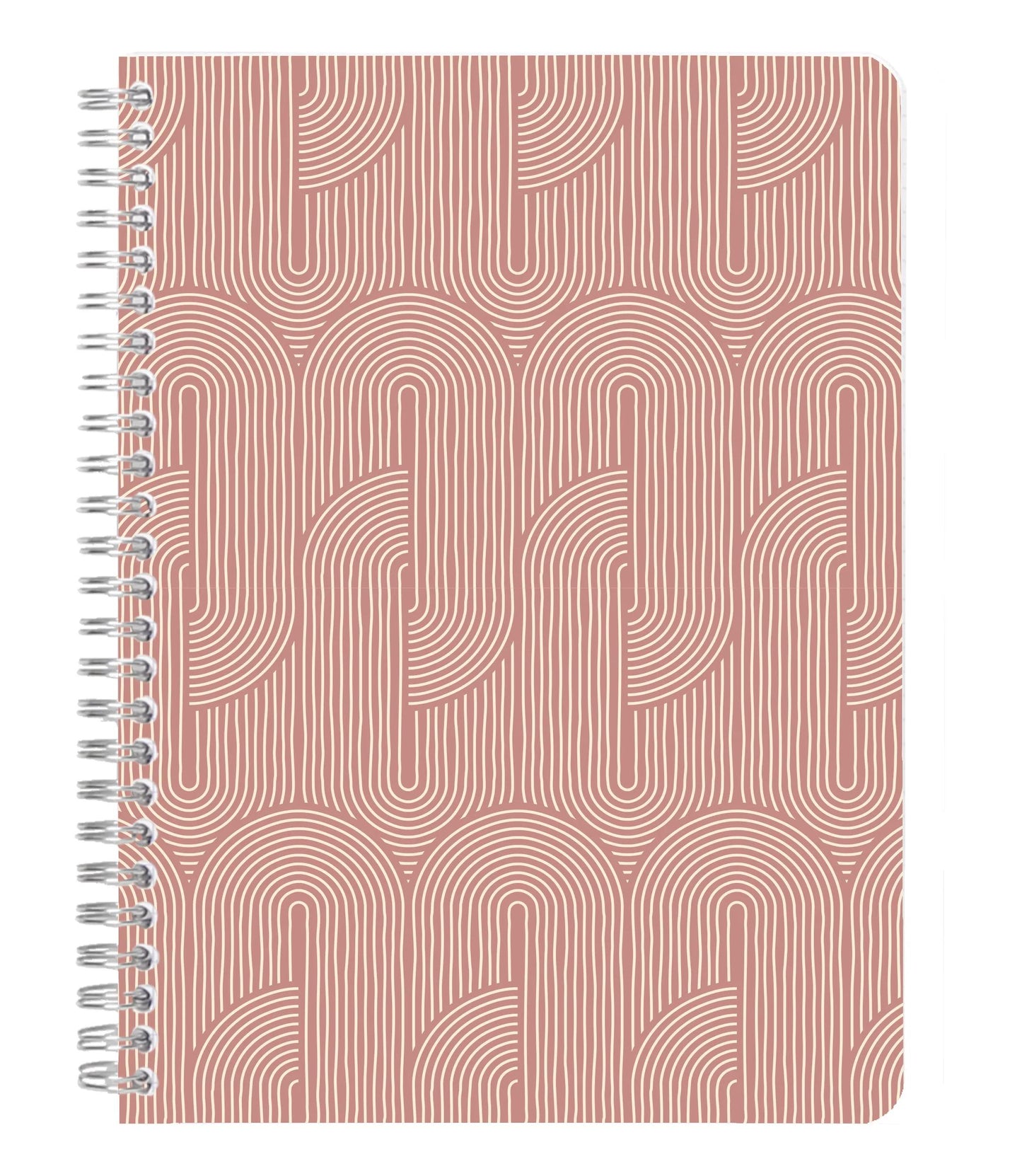 Terracotta, Carnet reliure intégrale A5 14,8x21 cm, 148 pages, ligné, ass. (Lot x4)