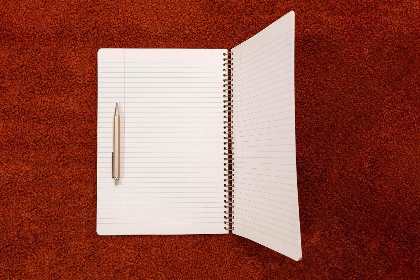 Terracotta, Complete binding book A4 21x29.7 cm, 148 pages, lineed and margin, ass. (Pack x4)