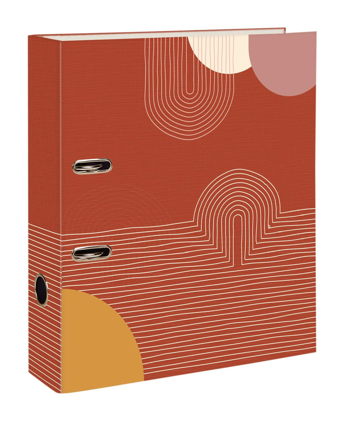 Terracotta, Lever binder A4 back 7 cm