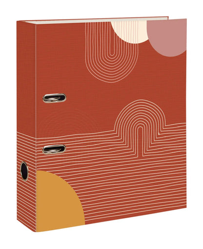 Terracotta, Lever binder A4 back 7 cm