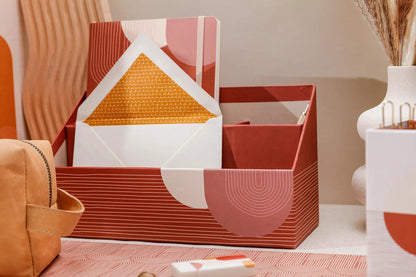 Terracotta, Letter holder 25x10x14 cm