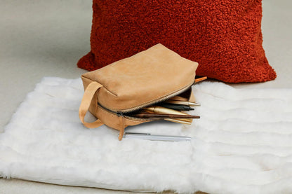 Terracotta, Multi-purpose leather case 18x11x7 cm (in bundle 2)