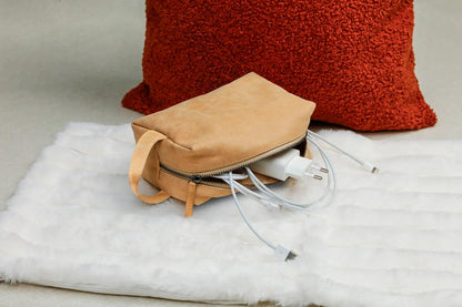 Terracotta, Multi-purpose leather case 18x11x7 cm (in bundle 2)