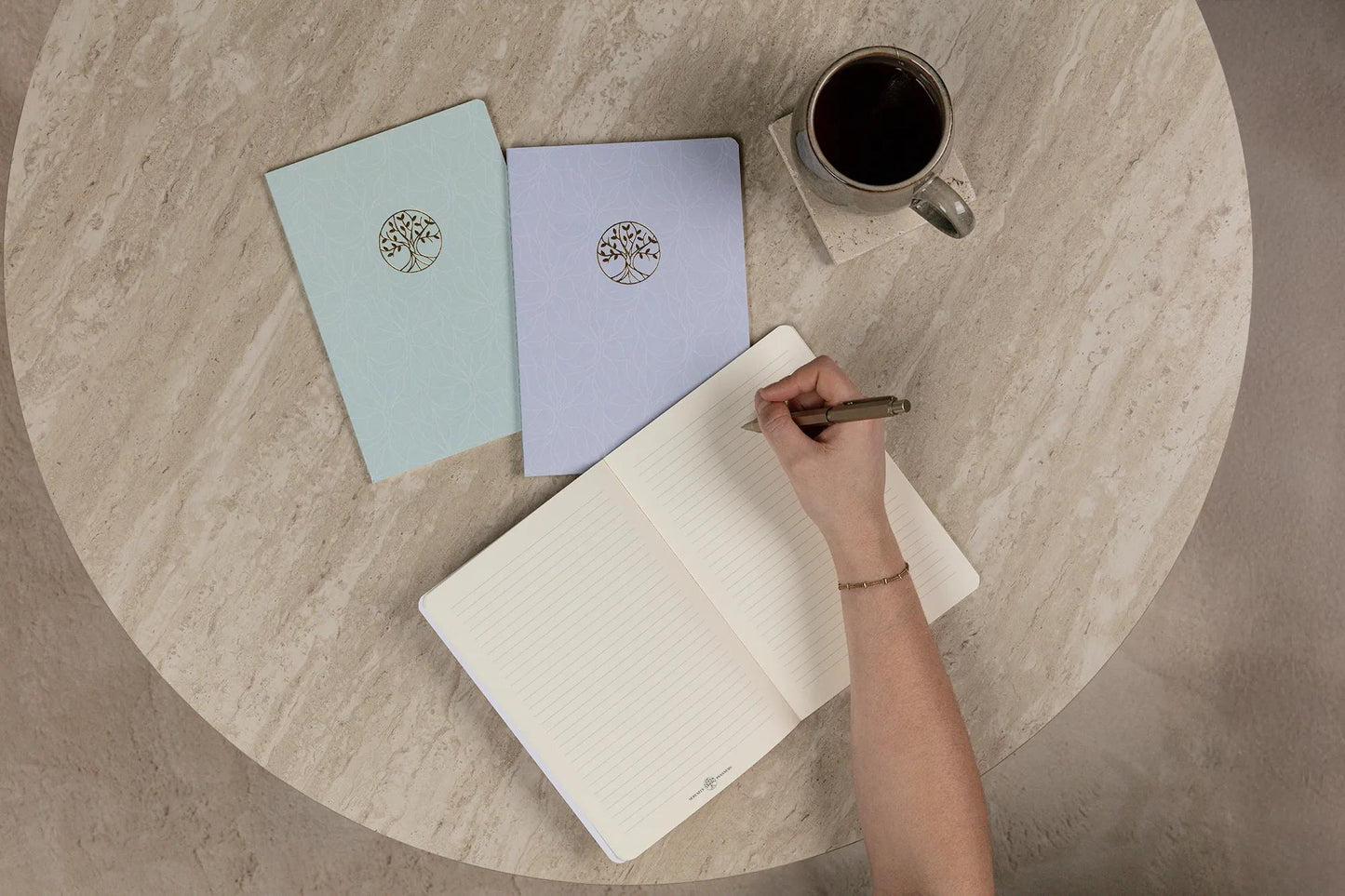Inspire, Carnet cousu fil A5 14,8x21 cm, 64 pages, ligné, ass. - New (Lot x9)