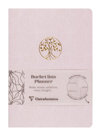 Inspire, Bucket Listenplaner, Sewn Notizbuch A5 14.8x21 cm, 64 Seiten, bedruckt, arsch. - Neu (9er-Pack)