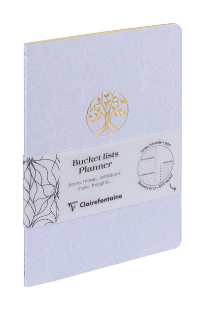 Inspire, Bucket Listenplaner, Sewn Notizbuch A5 14.8x21 cm, 64 Seiten, bedruckt, arsch. - Neu (9er-Pack)