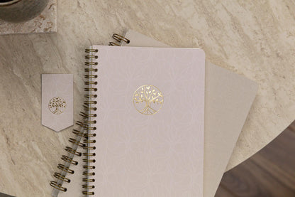 Ispirare, A5 legante completo 14,8x21 cm, 148 pagine, foderato, culo (confezione da 4)