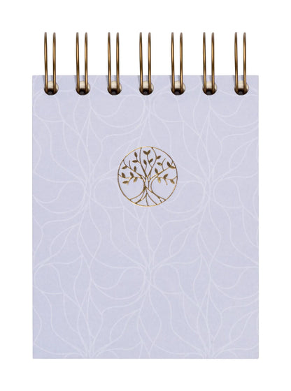 Inspire, Block integraler Bindemittelkopf 9x11 cm, 160 Blätter, glatt, arsch. - Neu (6er-Pack)