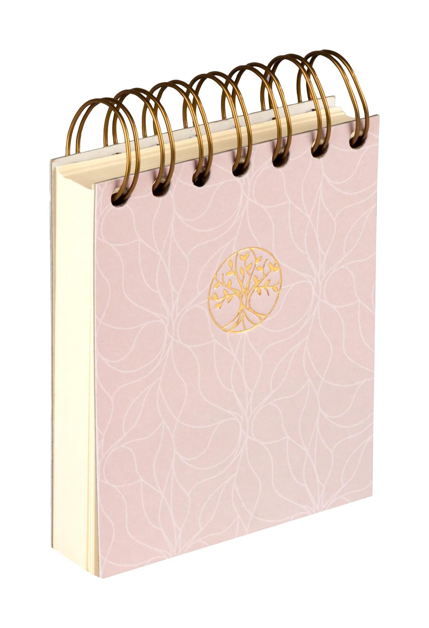 Inspire, Block integral binder head 9x11 cm, 160 sheets, plain, ass. - New (Pack x6)