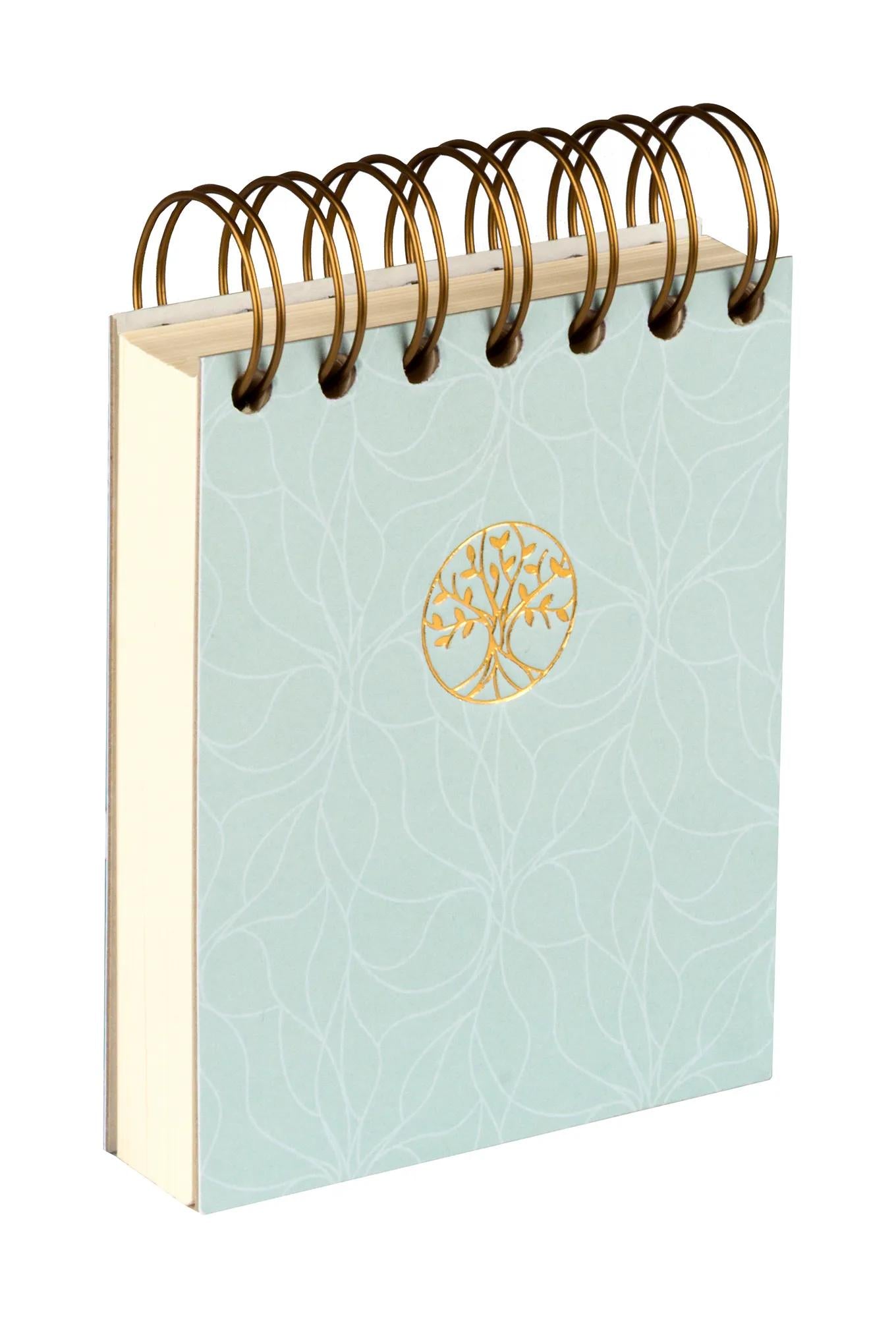 Inspire, Block integral binder head 9x11 cm, 160 sheets, plain, ass. - New (Pack x6)