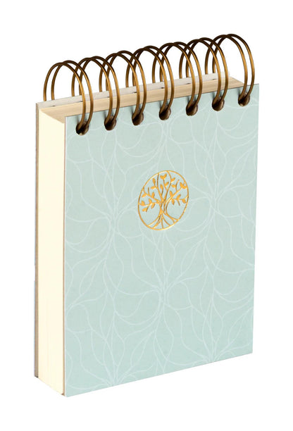 Inspire, Block integraler Bindemittelkopf 9x11 cm, 160 Blätter, glatt, arsch. - Neu (6er-Pack)