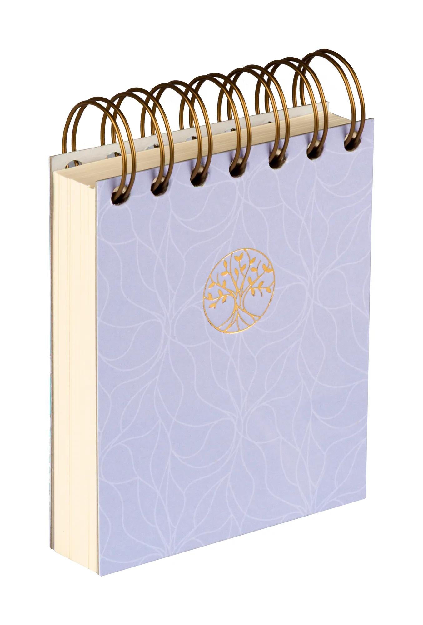 Inspire, Block integral binder head 9x11 cm, 160 sheets, plain, ass. - New (Pack x6)