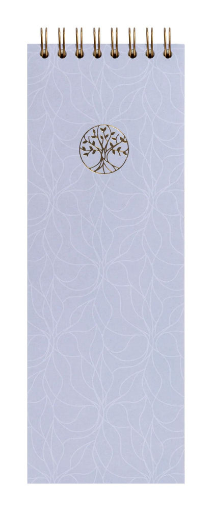 Inspire, List, Block integraler Bindekopf 7.5x21 cm, 80 Blätter, bedruckt, arsch. - Neu (8er-Pack)