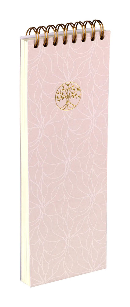 Inspire, List, Block integraler Bindekopf 7.5x21 cm, 80 Blätter, bedruckt, arsch. - Neu (8er-Pack)