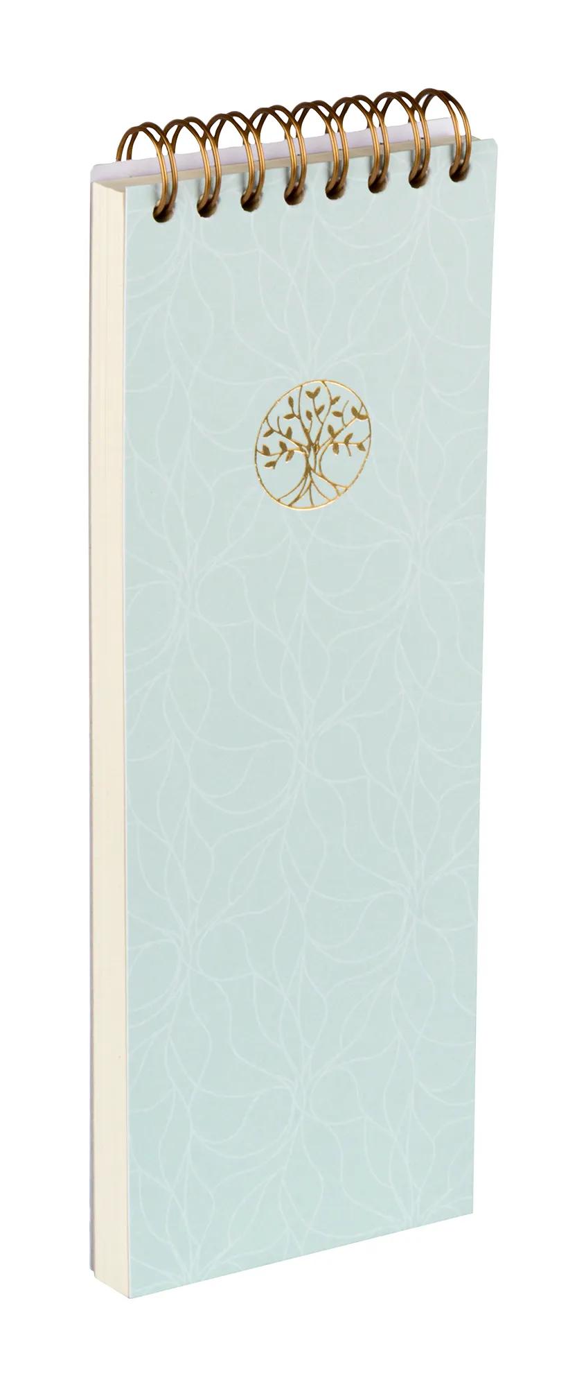 Inspire, List, Block integraler Bindekopf 7.5x21 cm, 80 Blätter, bedruckt, arsch. - Neu (Paket x8)