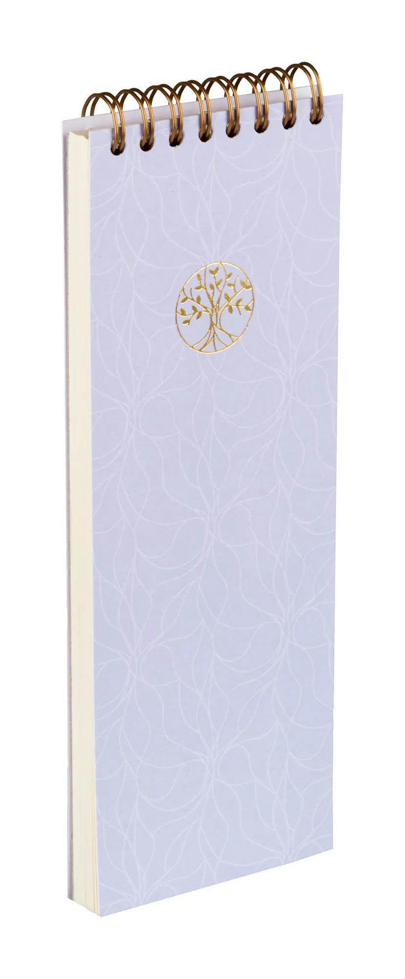 Inspire, List, Block integraler Bindekopf 7.5x21 cm, 80 Blätter, bedruckt, arsch. - Neu (Paket x8)