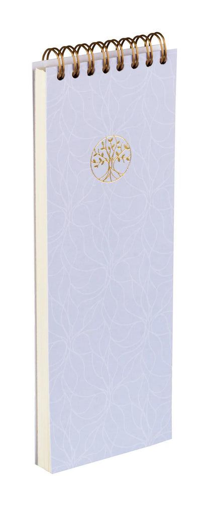 Inspire, List, Block integraler Bindekopf 7.5x21 cm, 80 Blätter, bedruckt, arsch. - Neu (8er-Pack)