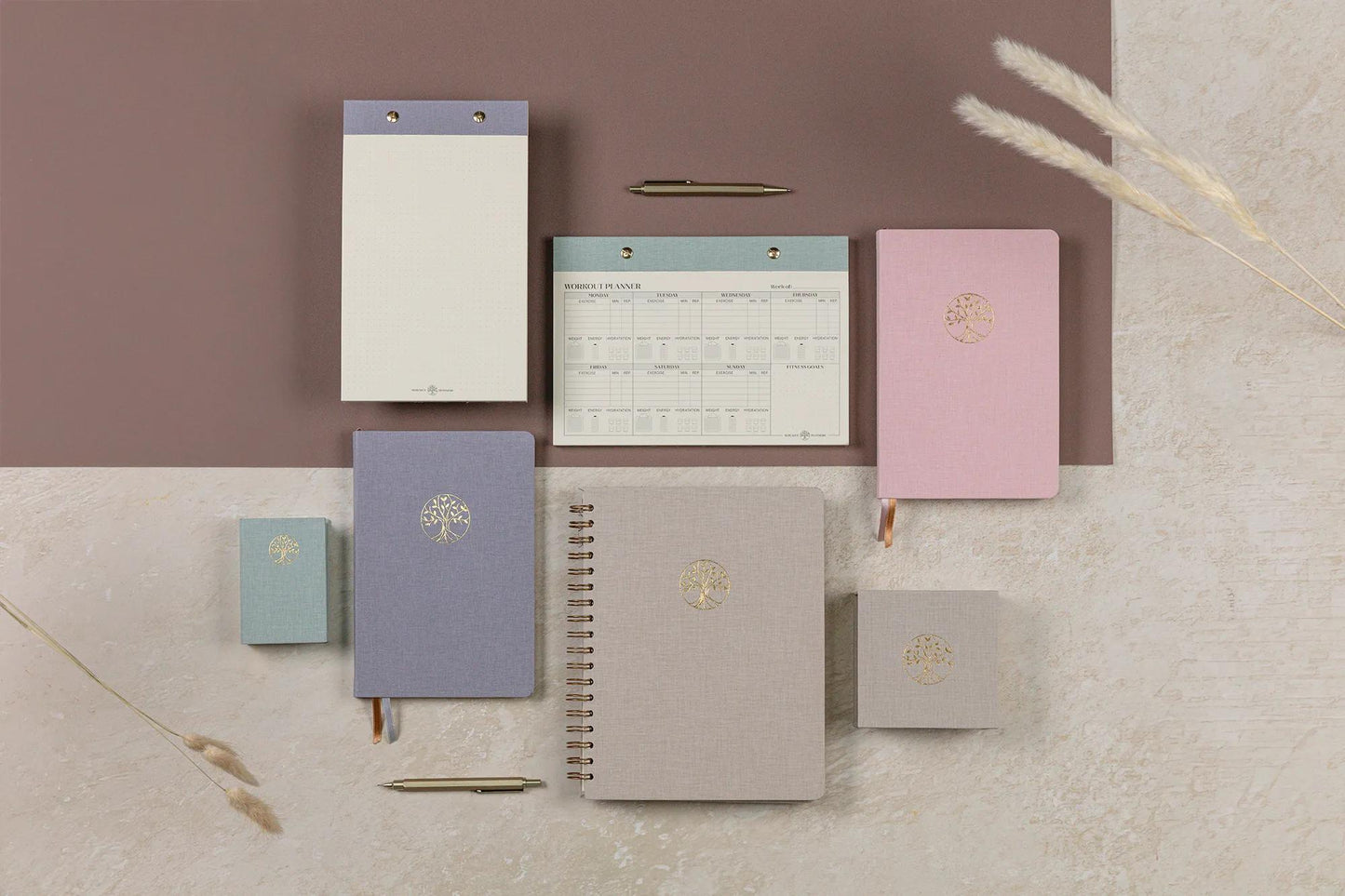 Inspire, Life planner, 19x25 cm complete binder, canvas cover of the Marais, 192 pages, printed, ass. - New (Pack x4)