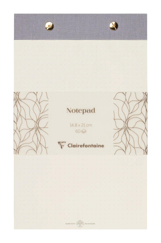 Inspire, Rivet block A5 14,8x21cm, Marais canvas, 60 detachable dot sheets, ass. - New