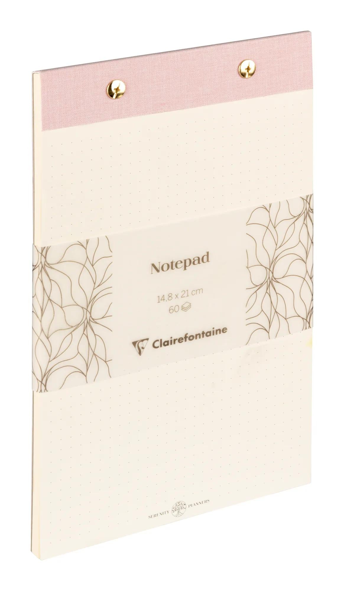 Inspire, Rivet Block A5 14,8x21cm, Marais Leinwand, 60 abnehmbare Punktplatten, Arsch. - Neu (Paket x4)