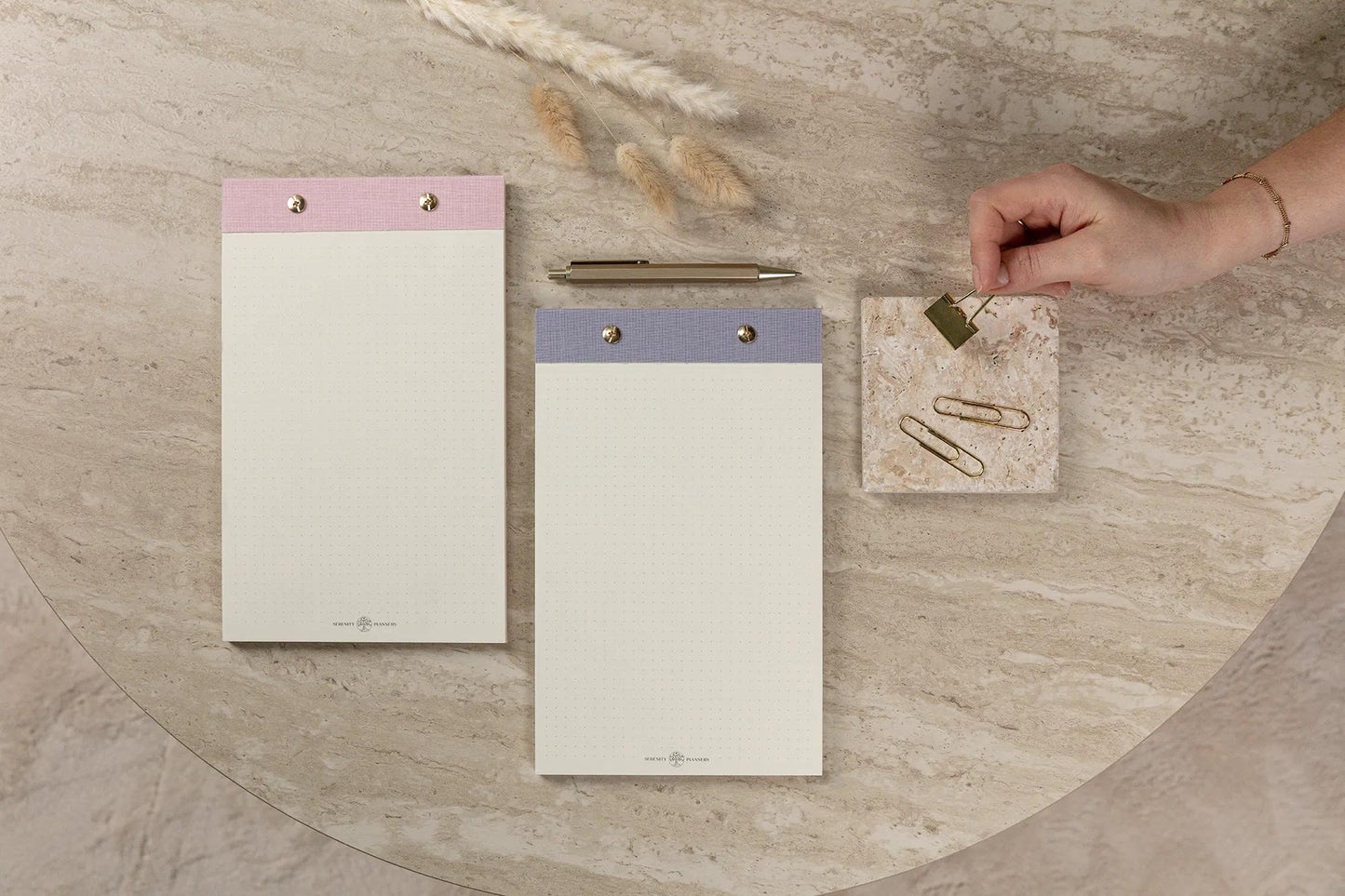 Inspire, Rivet Block A5 14,8x21cm, Marais Leinwand, 60 abnehmbare Punktplatten, Arsch. - Neu (Paket x4)
