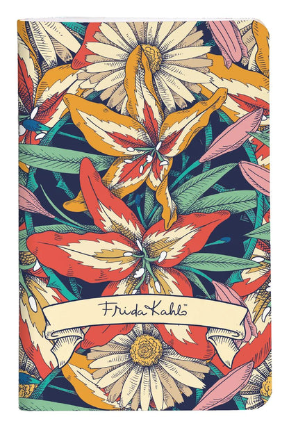 Frida Kahlo, Carnet cousu fil 7,5x12cm, 48 pages, uni, ass. (lot de 36)