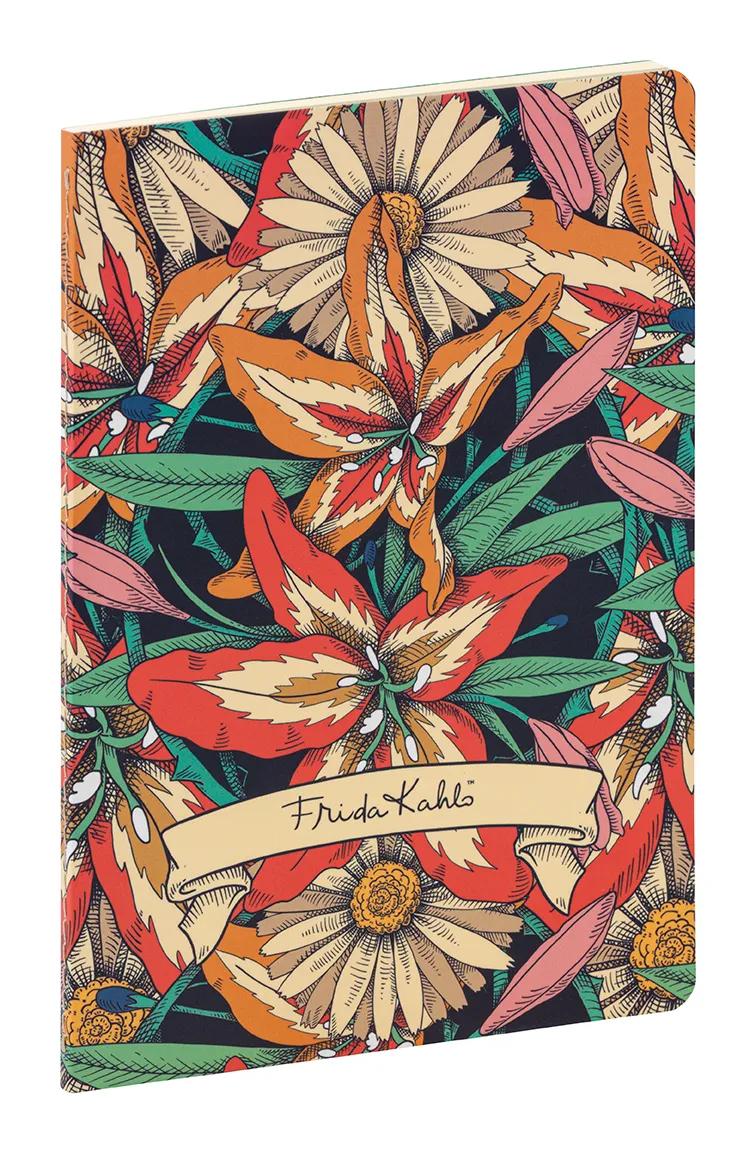 Frida Kahlo, Sewn Book A5 14.8x21 cm, 64 pages, line, ass. (Pack x9)