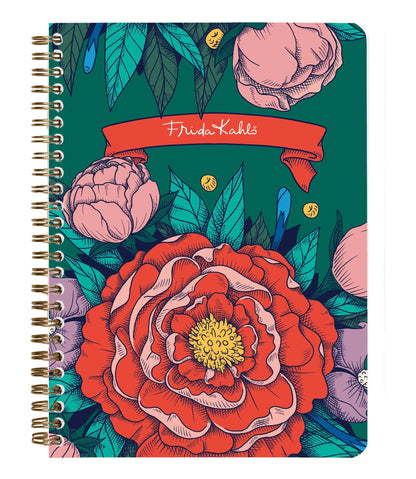 Frida Kahlo, A5 legante completo 14,8x21cm, 148 pagine, foderato, culo. (confezione da 4)