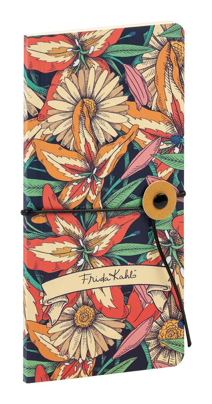 Frida Kahlo, Carnet slim 9x18 cm, 80 pages, uni, ass. (lot de 4)