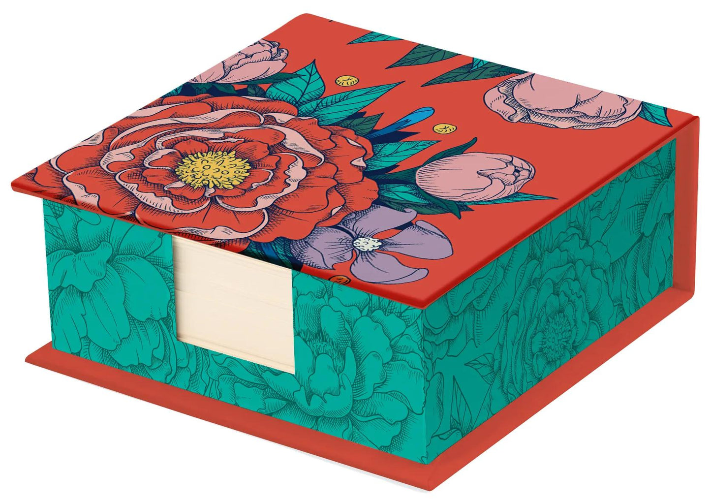 Frida Kahlo, Bloc cube 11x11x4cm contenant 300 feuillets unis 9,8x9,8 cm (Lot x4)