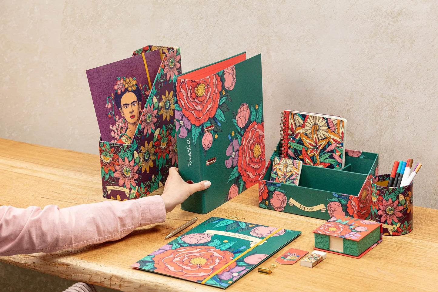 Frida Kahlo, Letter holder 25x10x14 cm (Pack x4)