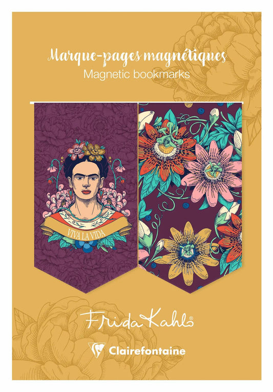 Frida Kahlo, Set of 2 magnetic bookmarks 10,5x15,5cm (Pack x10)