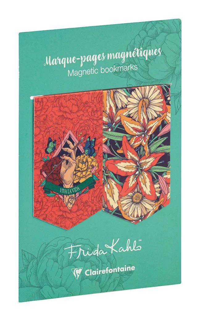 Friaul Kahlo, Set von 2 magnetischen Lesezeichen 10,5x15,5cm (Paket x10)