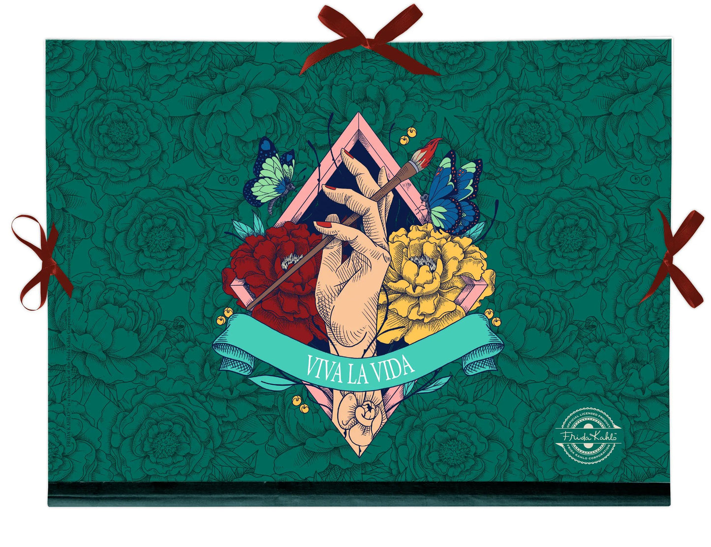 Frida Kahlo, Carta da disegno 28x38cm, fissaggio con 3 nastri (Pacchetto x5)