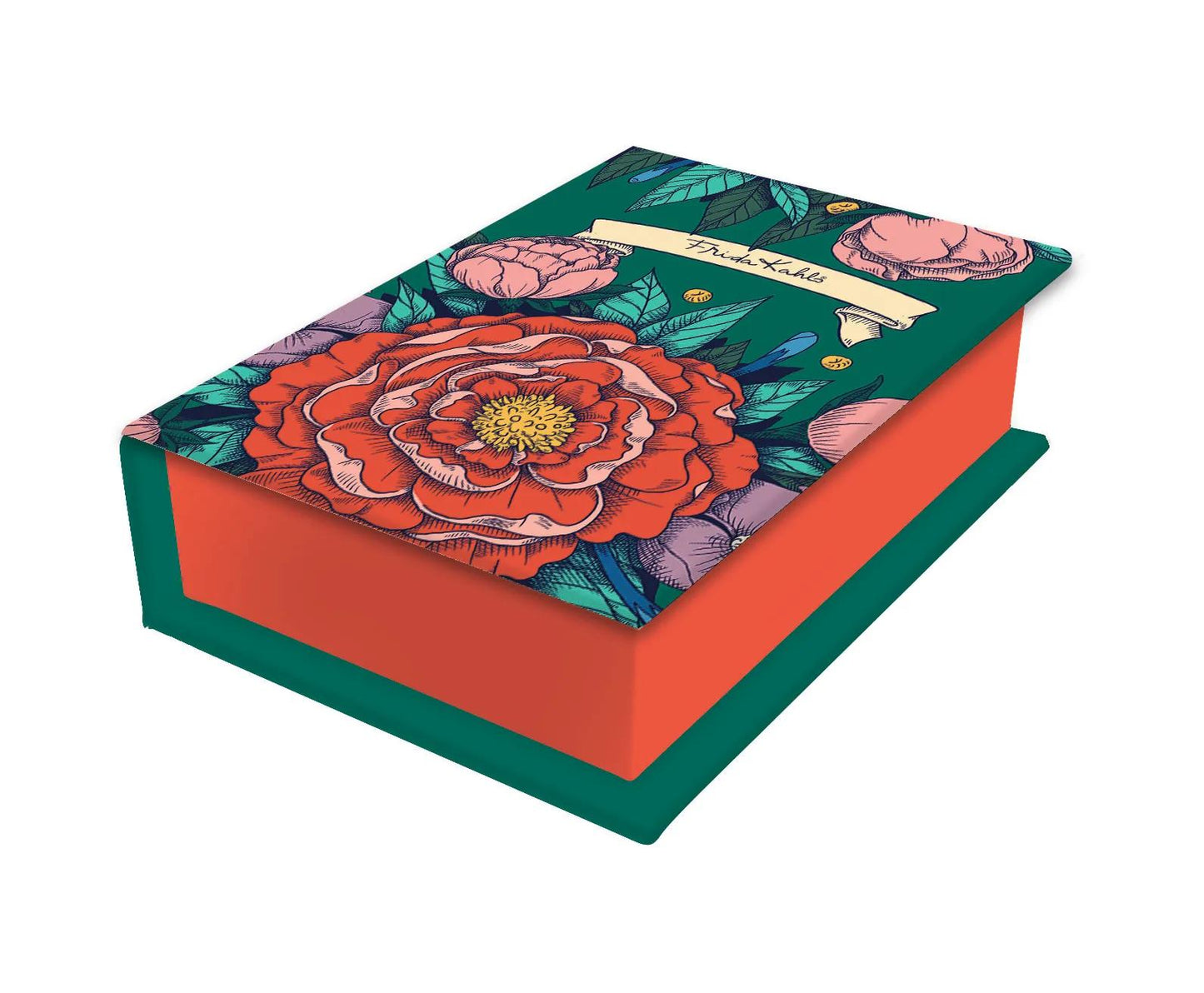 Frida Kahlo, Piccole scatole rettangolari 9,5x6,5x3 cm, culo. (Pacchetto x6)