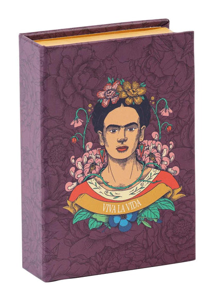 Frida Kahlo, Kleine rechteckige Boxen 9,5x6,5x3 cm, Arsch. (6er-Pack)