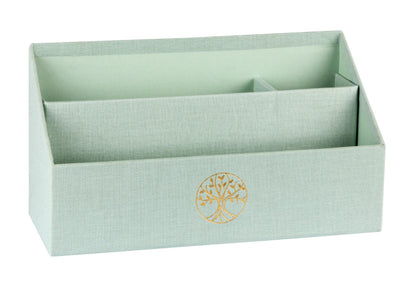 Inspire, Porte-lettres, Toile du Marais, 25x10x14 cm - New (lot de 4)